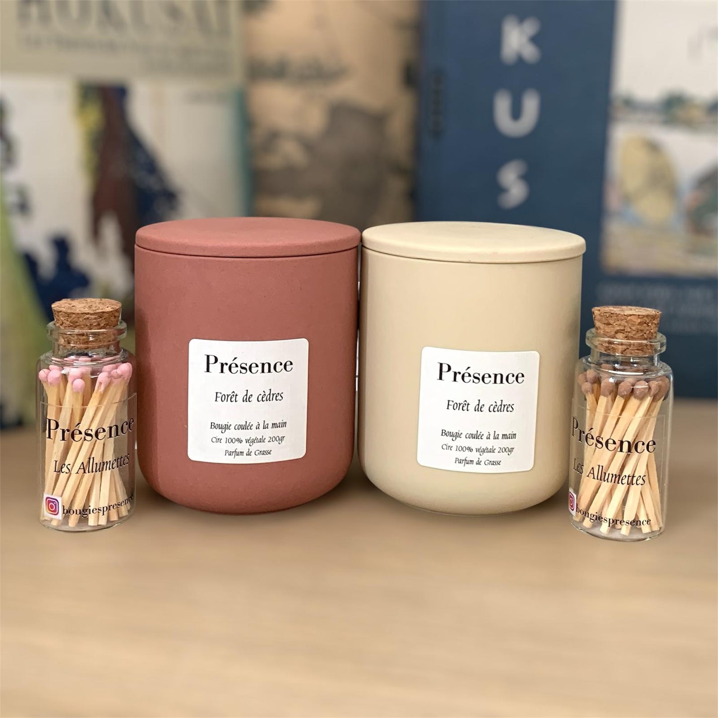 bougie foret des cedres 200g ambiance 2