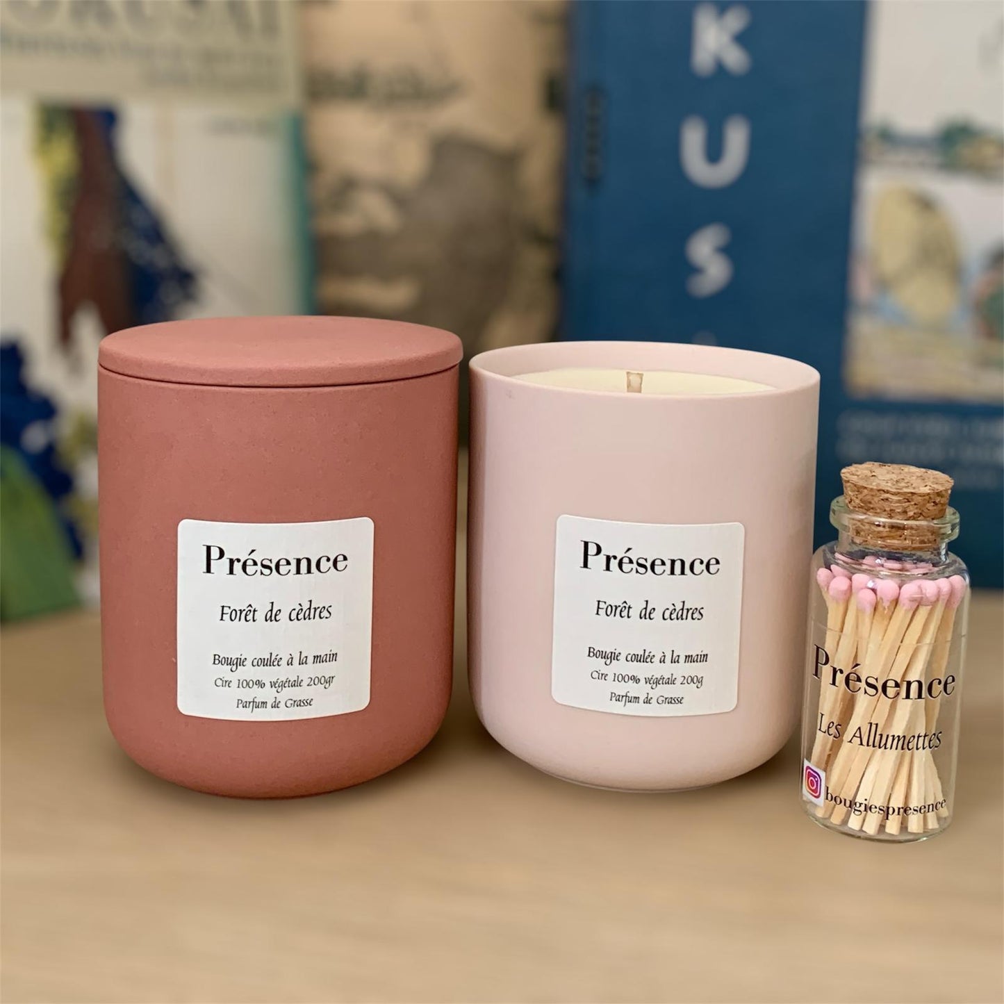 bougie foret des cedres 200g ambiance 3