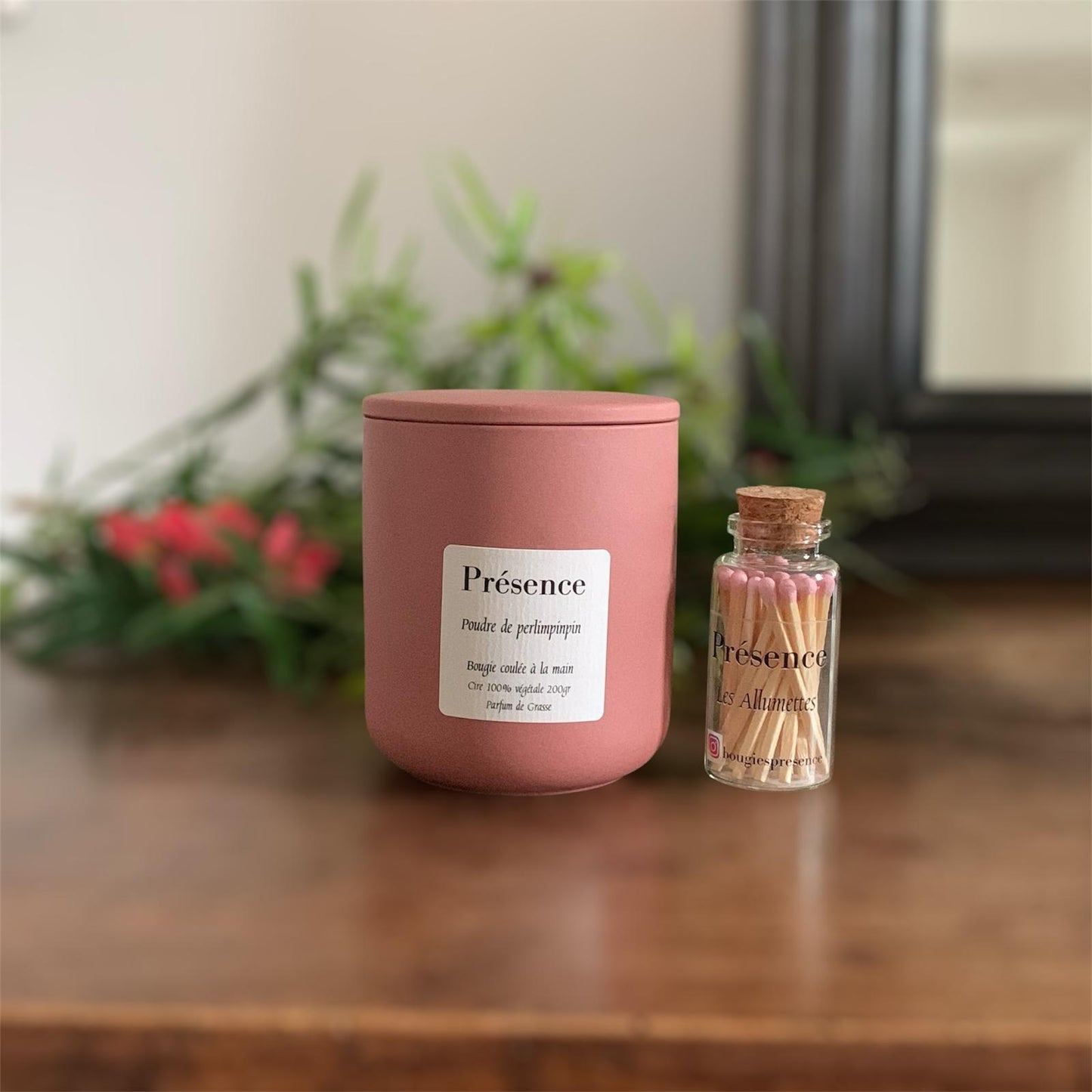 bougie poudre de perlimpinpin terracotta 200g