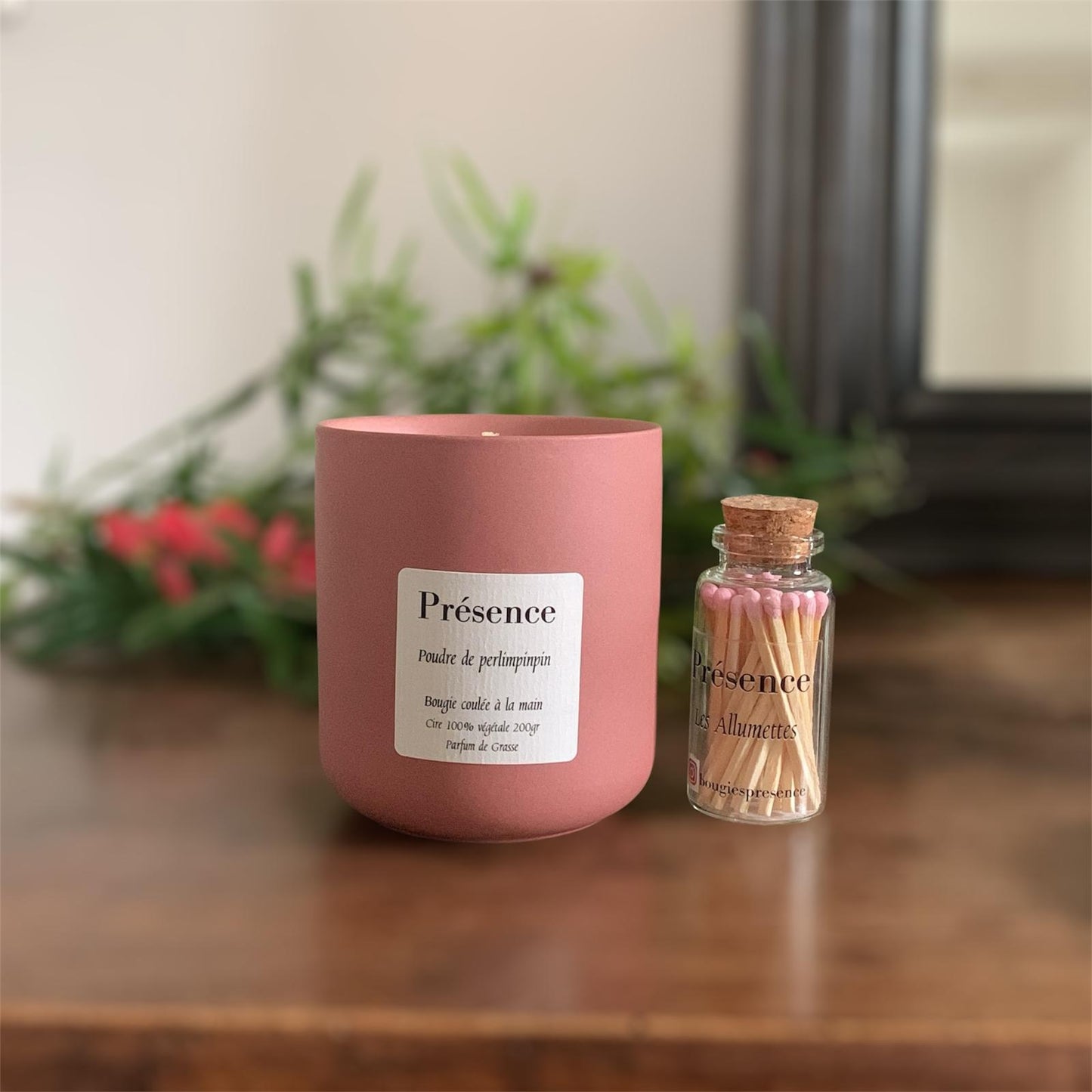 bougie poudre de perlimpinpin terracotta 200g